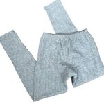 Neva Esancia quilt gray white striped thermal leggings pants winter women size S Photo 0