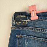 Lucky Brand NWT Sofia Straight Cut Solid Wash Blue Jeans Size 8 / 29 Ankle 30” Photo 3