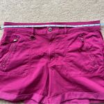 White House | Black Market Hot Pink Cuffed Shorts - Size 12 - VGUC - Stretch Photo 9