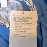 Lululemon Organic Cotton Blend Baby Tee *Tennis Club Size M Pool Party NWT Photo 8