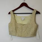 House of Harlow 1960 butter Yellow Tweed skirt and top
Set sz xs Photo 2