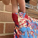 Anthropologie  Hemant & Nandita Colorful Long Maxi Skirt Lined Size Medium Photo 7