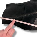 UGG  Womens Breeda Suede Ankle Boots Mid Heel Zip Closure Almond Toe Black Sz 9 Photo 10