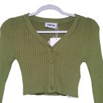 Twiin Princess Polly Green Crop Sweater Size XXS New NWT Photo 4