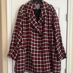 Jessica London  Red and Black Cape Photo 0