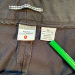 Saks Fifth Avenue‎ Real Clothes, Capri Black Cotton slacks, size 16 Photo 1