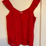 Monteau  red lace top Photo 5