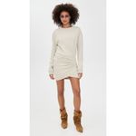 Isabel Marant  Etoile Pipper Dress in Ecru 38 New Womens Mini Sweatshirt Photo 15