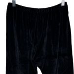 Bella Dahl Pants Womens Small Black Velvet Relaxed Jogger Casual Lounge *FLAW* Photo 3