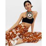 Urban Outfitters UO Hattie tropical floral pants Size Small Photo 6