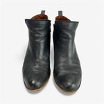 Lucky Brand Basel Ankle Bootie Black Leather 7.5 Photo 5