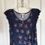 Matilda Jane  Large Navy Floral Woodland Sprite Choose‎ Your Own Path Dress Photo 4