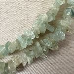 Aquamarine turquoise double strand Necklace Photo 2