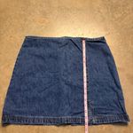 F Jeans Streetwear Vintage 90s Y2K Mini Denim Jean Skirt Coquette Girl Size 11 Blue Photo 5