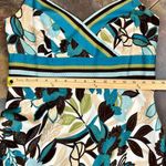 Ann Taylor Dress Leaves Green And Brown Sleeveless 8 Photo 5