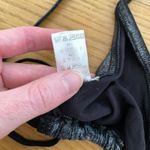 Christian Dior - Triangle Halter Bikini Top in Gray & Black Photo 5