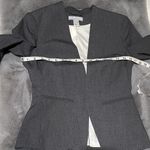 H&M  Size 6 Charcoal Blazer Photo 6