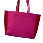 Summersalt  Neoprene Water Resistant Beach Bag Tote Pink and Red Photo 0