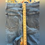 Loft  6/28 The Skinny Blue Jeans Raw Hem Photo 6