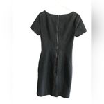 T Tahari  Gray Short Sleeve Dress Size Small Photo 2