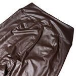 Aerie Offline By  Real Luxe Faux Leather Hi Rise Leggings Size Small Brown Vegan Photo 6