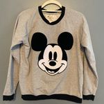 Monica & Andy Mickey Mouse Adult Sweatshirt Gray Photo 1