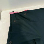 Carven forest green front slit pants trousers capri crop size 40 Photo 14