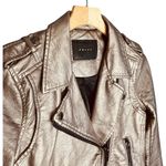 BLANK NYC  Metallic Leather Moto Jacket Photo 5