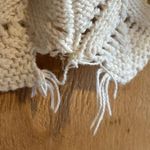 High Sierra Vintage  Knit 100% Cotton White Turtleneck Sweater Sz M Photo 3