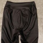 Aerie  Offline Black Faux leather Leggings size Women's size Medium NWT Photo 3