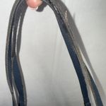 Rowallan Large Old Money Minimalist Navy Blue Canvas Tote Purse Photo 8