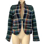 Free People  women’s pleated wool shaket short size 4 Photo 8