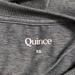 Quince Flowknit Pullover Crew Heather Green Crewneck Pullover Sweatshirt XS Photo 3