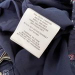 Joie  Ciri Floral Printed Silk Shorts In Dark Navy Size Medium Photo 7