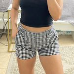 ZARA Gingham Shorts Photo 0