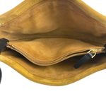 Advene Taffy Women's Brown Suede Leather Zipper Crossbody Pouch Shoulder Bag Photo 3