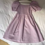 H&M lavender mini fairy dress with smocked bodice and puffed sleeves π§π»ββοΈ π Photo 1