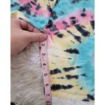 Hollister Pink Tie Dye Rainbow Ultra High Rise Jersey Bike Biker Shorts Sz XS NE Photo 5