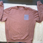 Outdoor Voices pullover sweatshirt, crew neck, soft pink, size Medium Photo 0