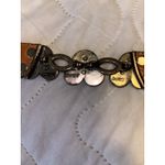 Brighton Vintage Women’s  Mickey Mouse Brown leather Belt Photo 9