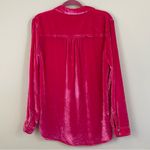 Anthropologie The Hadley Velvet Relaxed Buttondown Shirt by Pilcro Size 10 Photo 9