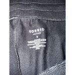 Torrid Black Jogger Pants With Pink/Neon Stripe Side Detail & Drawstring Waist Photo 8