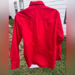 Disney Vintage Disneys Mickey Mouse Christmas Button down top Photo 1