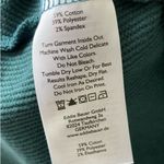 Eddie Bauer  Women’s Teal L Long Sleeve Thermal Scooped Neckline Buttoned Top Photo 2