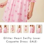 Main Strip Pink glitter hearts dress Photo 3