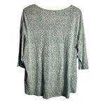 Peruvian Connection  Mint Green 3/4 Sleeve Pocket Tee Shirt Photo 1