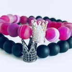 Handmade COUPLES | King & Queen Beaded Bracelets Photo 0