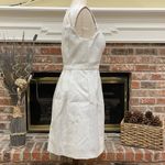 Guess COPY - NWT shimmery white sweetheart dress with back cutouts / size 10 Photo 5