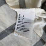 American Eagle Short Sleeve T-Shirt Midi Dress Medium White Monochrome Stripes Photo 7