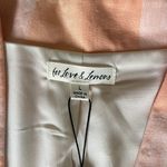 For Love & Lemons Eugenie Peach Gingham Crop Blazer Photo 7